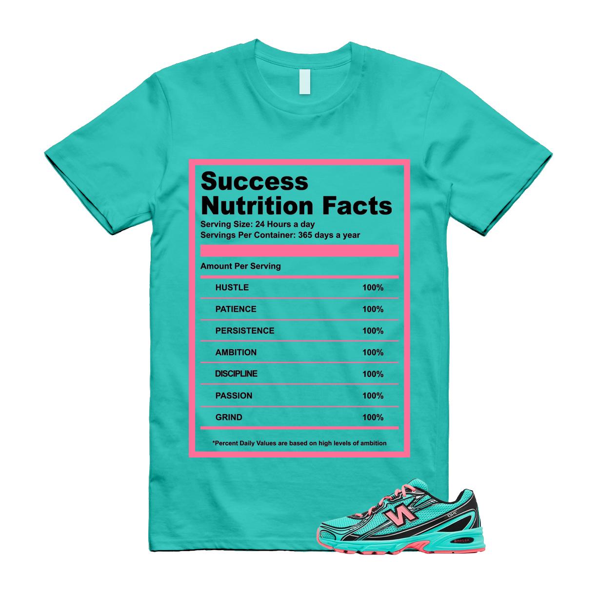 740 Cyber Jade Ultra Pink Black Teal Aqua T Shirt Match SUCCESS - Etsy