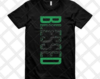 Spizike Pine Green Black Anthracite T Shirt Match VERTBLS