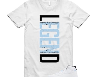 11 Legend Blue White Black 2024 T Shirt Match LEGEND