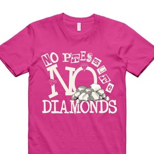 9060 Fuchsia Pink Strawberries and Cream T Shirt Match DIAMOND