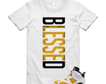 Yellow Ochre 6 Black White T Shirt Match VERTBLS