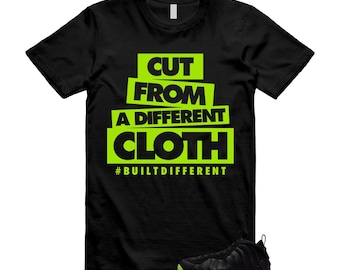 Foamposite Volt Black Air One T Shirt Match CLOTH