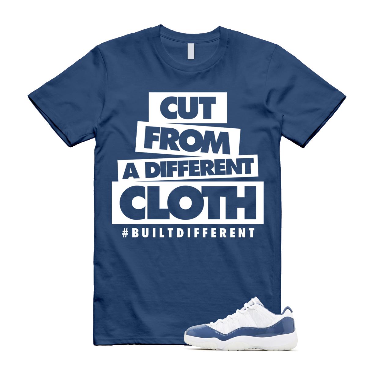 Diffused Blue Jordan Retro 11 Corte Bajo Camiseta A Juego Con