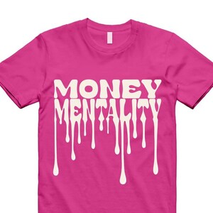 9060 Fuchsia Pink Strawberries and Cream T Shirt Match MENTALITY