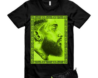 Foamposite Volt Black Air One T Shirt Match NIP