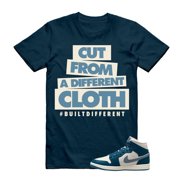 CLOTH T Shirt to match Air J 1 Mid WMNS Sky J French Blue Ozone Sail Hoodie