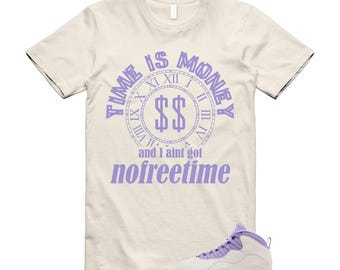 Jordan 10 Hydrangeas Sneaker Match Shirt, Chalk Hydrangea Jordan 10 Unisex Tee