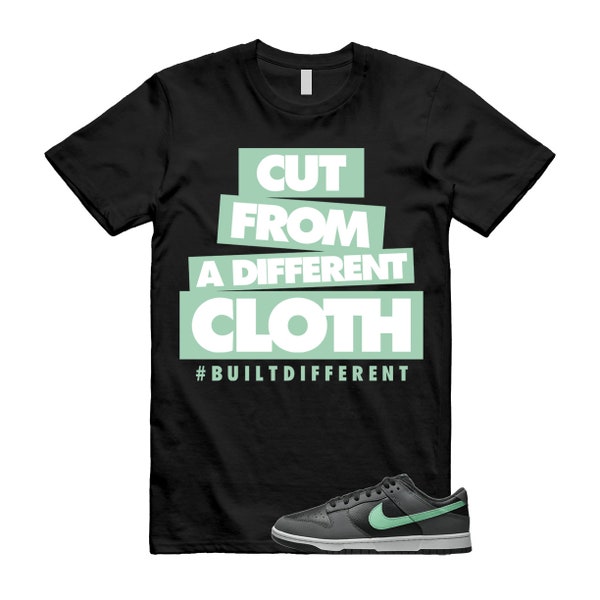 CLOTH T Shirt to match N Dunk Low Retro Green Glow Black Dark Grey White Hoodie