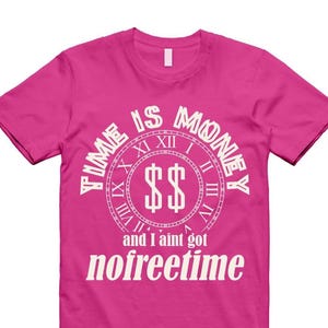 9060 Fuchsia Pink Strawberries and Cream T Shirt Match FREE TIME