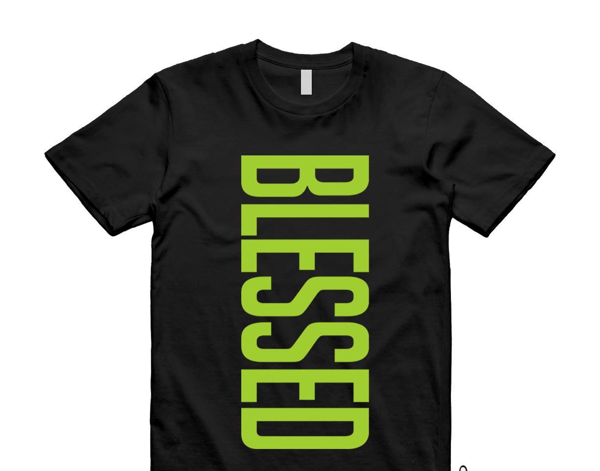 Foamposite Volt Black Air One T Shirt Match VERTBLS