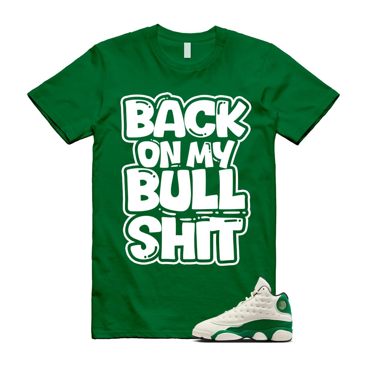 13 Pine Green White Black T Shirt Match BULL - Etsy