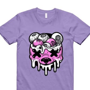 Dunk Lilac Bloom Pink Purple White T Shirt Match DBEAR
