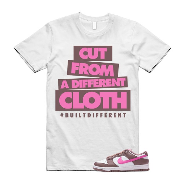 Dunk Smokey Mauve Playful Pink White Brown Low T Shirt Match CLOTH