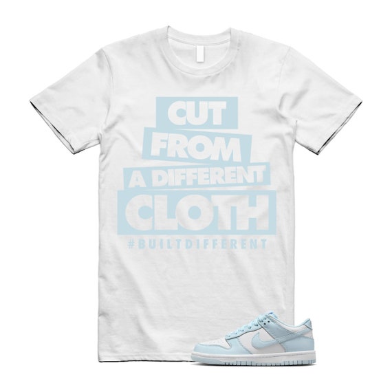 ■Nike■ Sportswear Athletics T-Shirt M White Glacier Blue I The Nike Tee Mens Shirt M White Blue Logo Paint Splatter