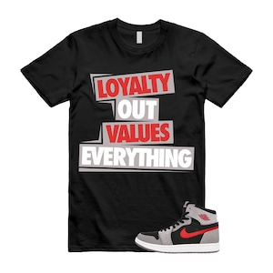 LOVE T Shirt to match Air J 1 High Zoom Comfort 2 Fire Red Cement Grey Black White Hoodie