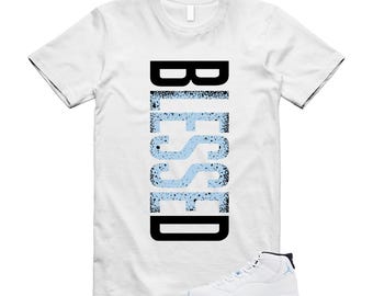 11 Legend Blue White Black 2024 T Shirt Match VERTBLS
