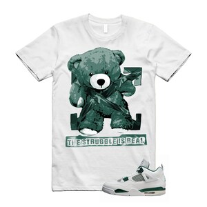 4 T-shirt gris neutre blanc oxydé Match STRUG