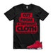 12 Flu Game 2025 Black Varsity Red T Shirt Match HER