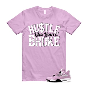 4 Orchid Neutral Grey Black White T Shirt Match BROKE