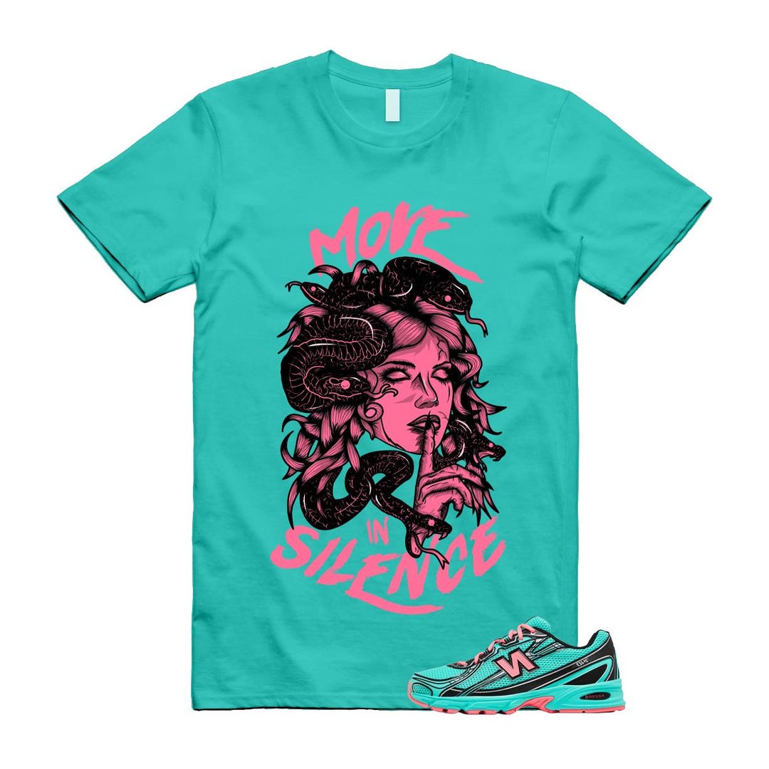 740 Cyber Jade Ultra Pink Black Teal Aqua T Shirt Match MIS - Etsy