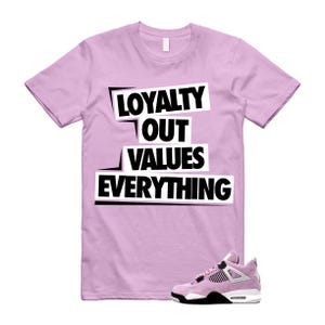 4 Orchid Neutral Grey Black White T Shirt Match LOVE