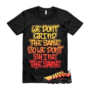 VaporMax Crimson Black Total Orange Air Plus T Shirt Match GRIND