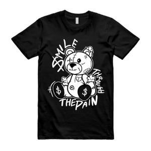 12 Taxi Vit Svart Foamposite Pro Pearl Air Dunk Panda 4 Thunder T-shirt Match SM2