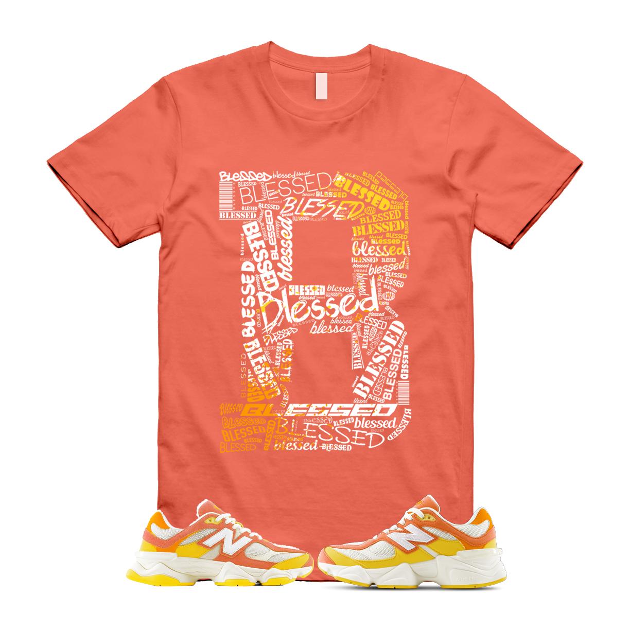 9060 Fluorescent Pink Orange Yellow Citrus Grapefruit Lemon Clementine T Shirt Match B BLS