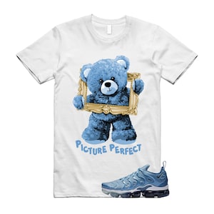VaporMax Blue Ice Air Plus Work Diffused Cool Grey T Shirt match PIC