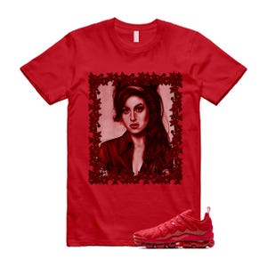 VaporMax Triple Red Air University T Shirt Match AMY