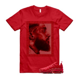 VaporMax Triple Red Air University T Shirt Match NIP
