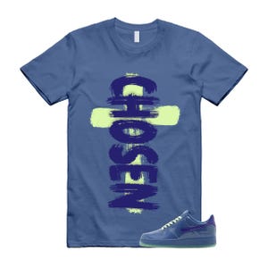 Air Force 1 Mystic Navy Grape Ice Light Liquid Lime Low Patent Leather T Shirt Match CHOSEN