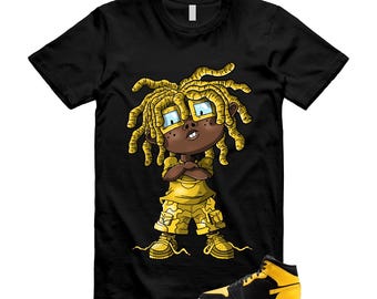 Camiseta New Love Black Varsity Maize Yellow 2025 a juego con CHONGO