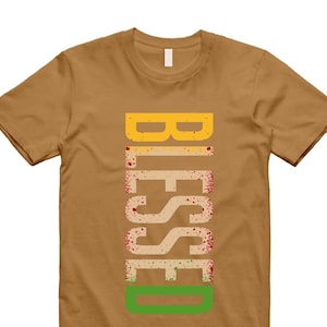 1 Cheeseburger Flax Sesame Coconut Milk University Gold T Shirt Match VERTBLS