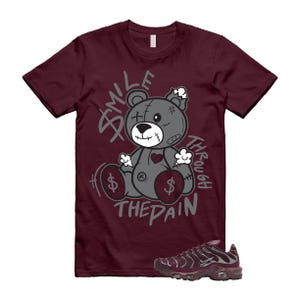 Air Max Nacht Kastanienbraun Metallic Silber Dunkel Team Rot Plus SE T-Shirt Spiel SM2