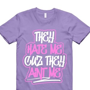 Dunk Lilac Bloom Pink Purple White T Shirt Match AINT