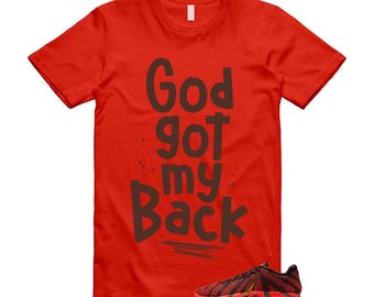 Ja 3 Year of the Horse Light Chocolate Brown Silt Red T Shirt Match GOD