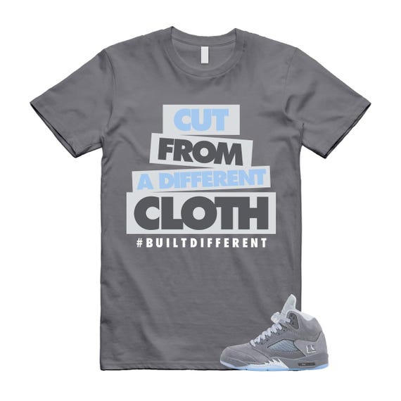5 Wolf Grey 2026 Ice Blue Light Graphite White Icy T Shirt Match