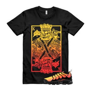 VaporMax Crimson Black Total Orange Air Plus T Shirt Match KC