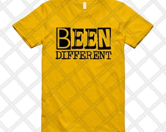 Camiseta dorada, ocre, negra, mate, amarilla vara de oro, Match BEEN