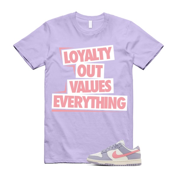 LOVE T Shirt to match N Dunk Low Indigo Haze WMNS Coral Chalk Sail Purple Lavender Pink White Hoodie