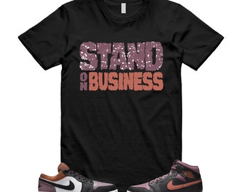 Sky J Mauve 1 Low SE Orange White Black T Shirt Match SOB