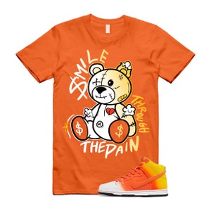 Camiseta Dunk Candy Corn Sweet Tooth naranja, amarillo, blanco y amarillo SM2