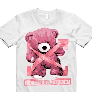 STRUG T Shirt to Match 1 Low GS Desert Berry Coral Chalk White Wild Pink WMNS Blessed