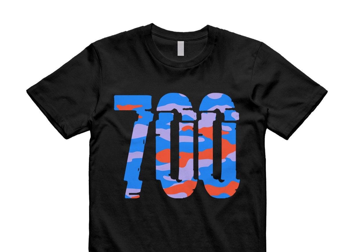 700 T Shirt to match Yzy 700 Hi-Res Blue Hi Res HiRes Hoodie