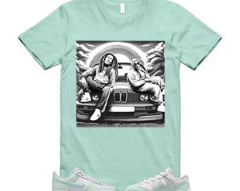 11 Igloo Mint Green White Air Force 1 Dunk Foam T Shirt Match BOB PAC