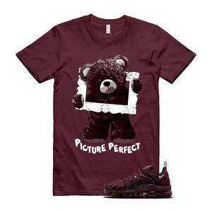 2018 Night Maroon Burgundy Cedar Weiß Schwarz Plus Air T-Shirt Spiel PIC