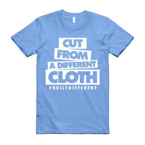 Dunk Polar Blue White Low Carolina UNC T Shirt Match CLOTH image 1
