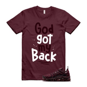 2018 Night Maroon Burgundy Cedar Weiß Schwarz Plus Air T-Shirt Spiel Gott