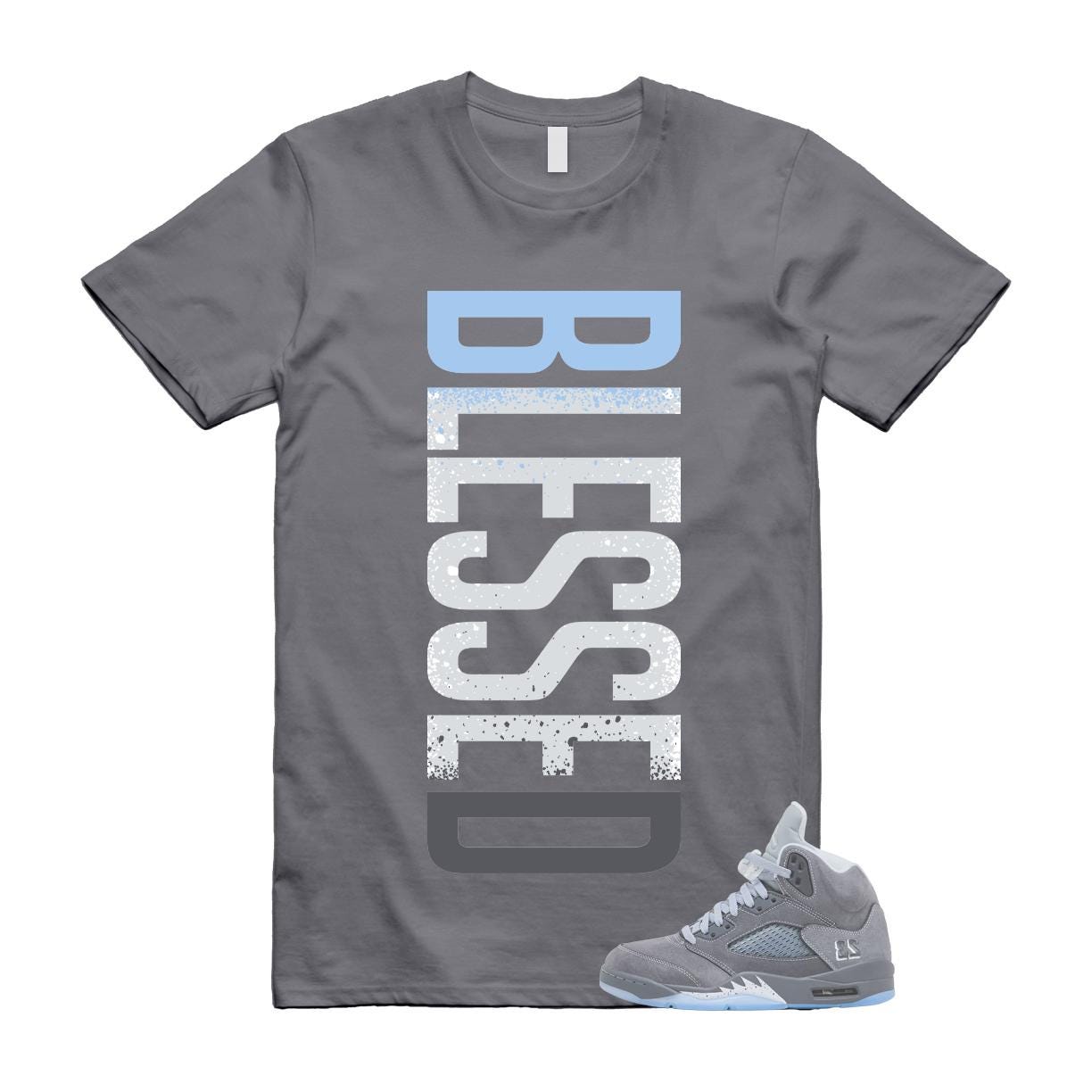 5 Wolf Grey 2026 Ice Blue Light Graphite White Icy T Shirt Match